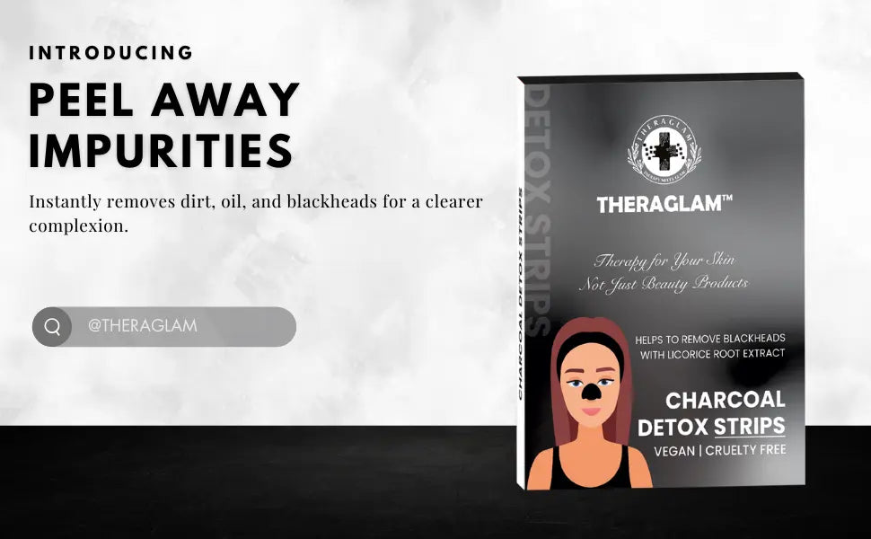 Charcoal Detox Nose Strips Theraglam
