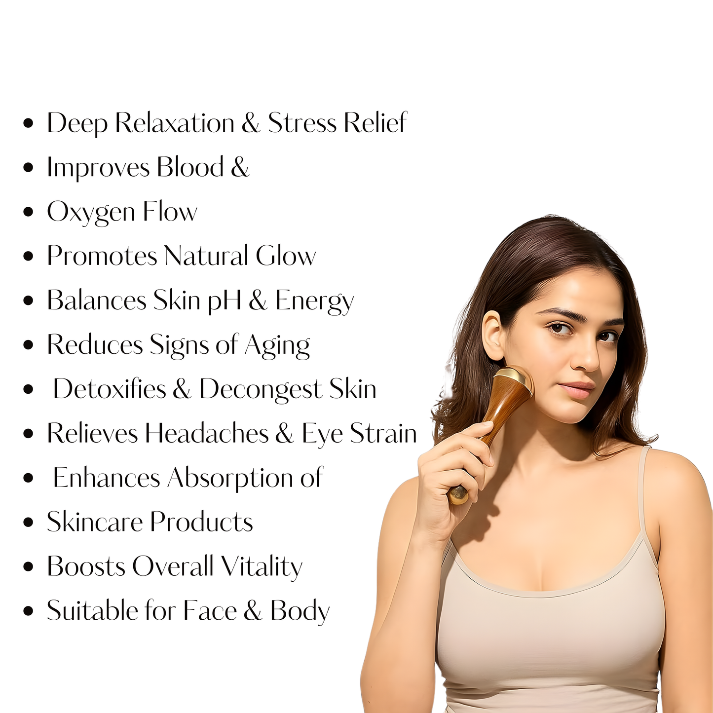 Kansa Wand 2-in-1 Ayurvedic Massager